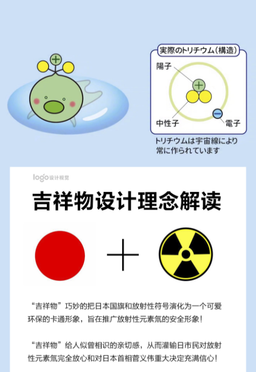 包含日本删除放射性氚吉祥物形象的词条